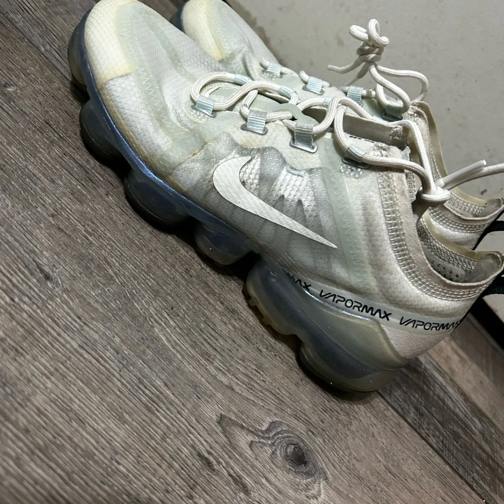 Nike VaporMax Sneakers - Ice white iridescent blue/ purple glitter side soles